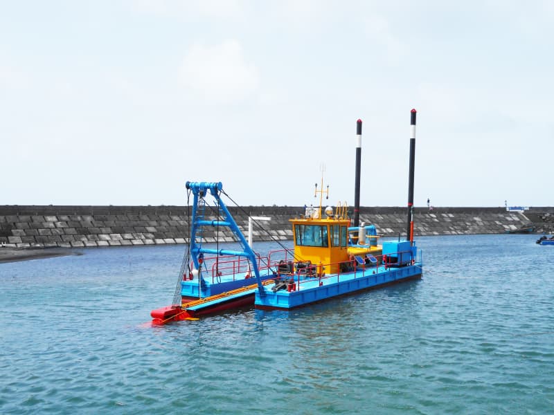 Bomba de draga de arena JLCSD200 Capacidad 500 M3/h Profundidad de dragado 6,0 m