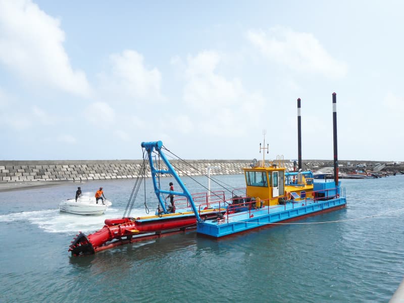 Bomba de draga de arena JLCSD200 Capacidad 500 M3/h Profundidad de dragado 6,0 m