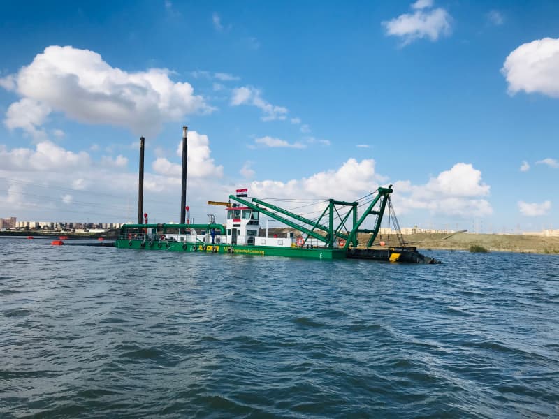 Draga hidráulica de succión con cortador JLCSD500 de 20 pulgadas y 4000 m³/h para dragado y minería.