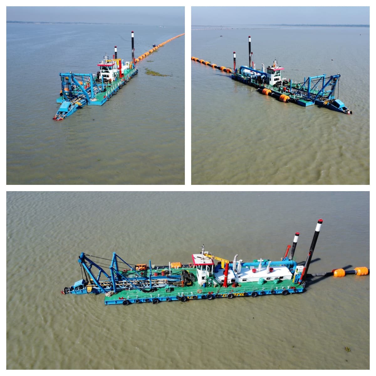 JLCSD650 26 Inch Modular Cutter Head Dredger 6000 m3/h for River Lake Sea Port Dredging