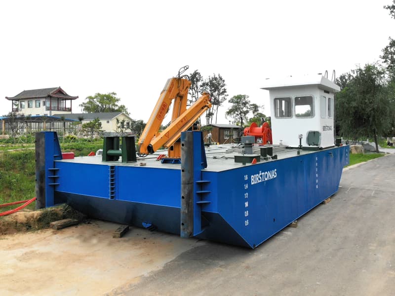 Embarcación de trabajo multifunción, servicio de transporte, barcaza empujadora, remolcador