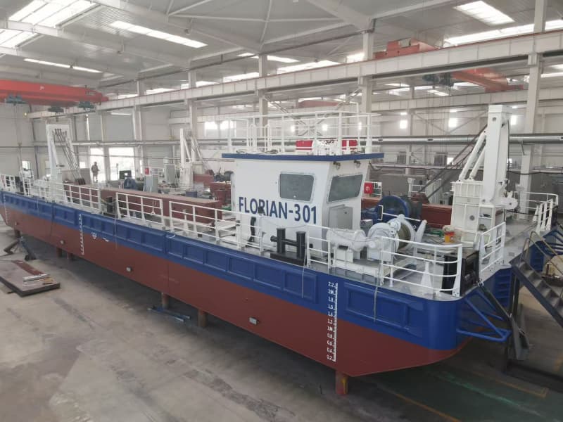 Plataforma de trabajo retroexcavadora draga personalizada para operaciones de excavadora