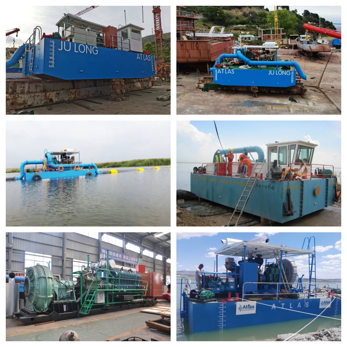 Floating Pump Station Pump Booster to Extend the Dredger Discharge Distance Floating Pump Station Pump Booster to Extend the Dredger Discharge Distance
